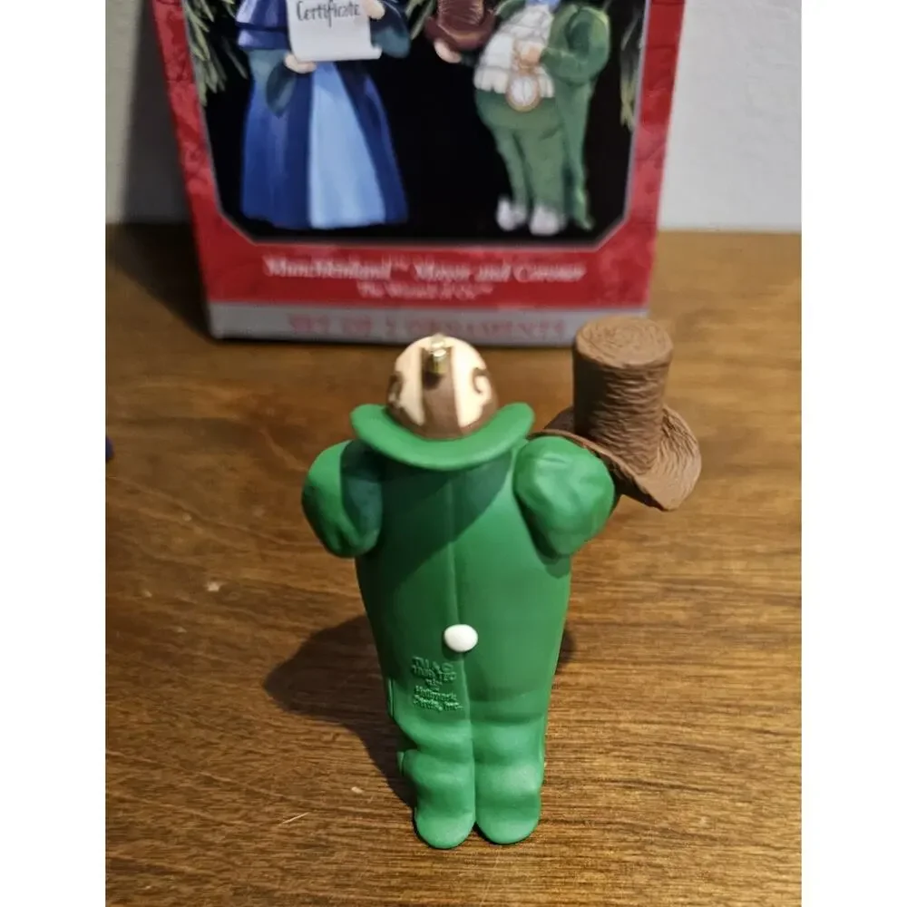 Hallmark Keepsake Ornament Munchkinland Mayor and Coroner Wizard of Oz 1997